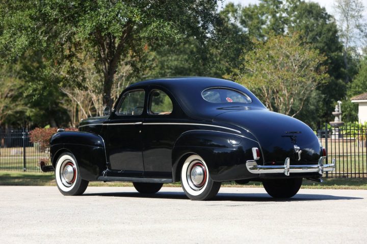 George Foreman's 1941 Ford De Luxe Coupe - Exterior 002 - Rear Three Quarters
