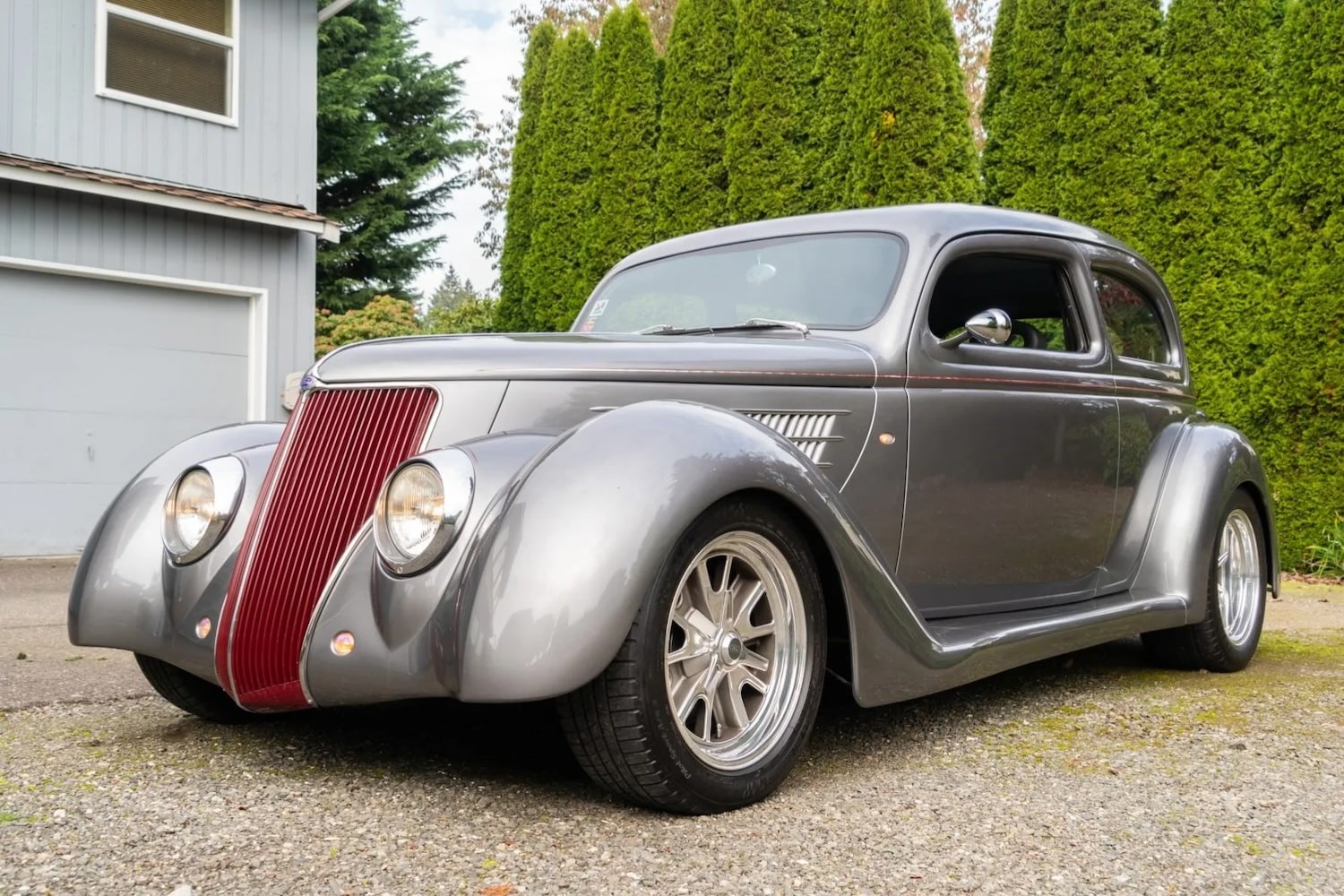 Taurus SHO Powered 1936 Ford Tudor Street Rod Up For Auction