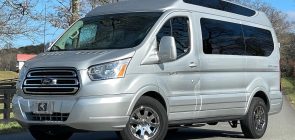 2019 Ford Transit 150 Explorer Limited SE Conversion Van - Exterior 001 - Front Three Quarters