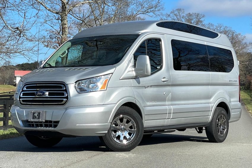 2019 Ford Transit 150 Explorer Limited SE Conversion Van - Exterior 001 - Front Three Quarters