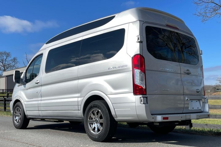 2019 Ford Transit 150 Explorer Limited SE Conversion Van - Exterior 002 - Rear Three Quarters