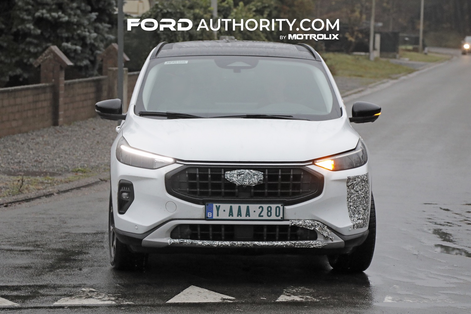 Refreshed 2024 Ford Kuga Hybrid AWD Spotted For First Time