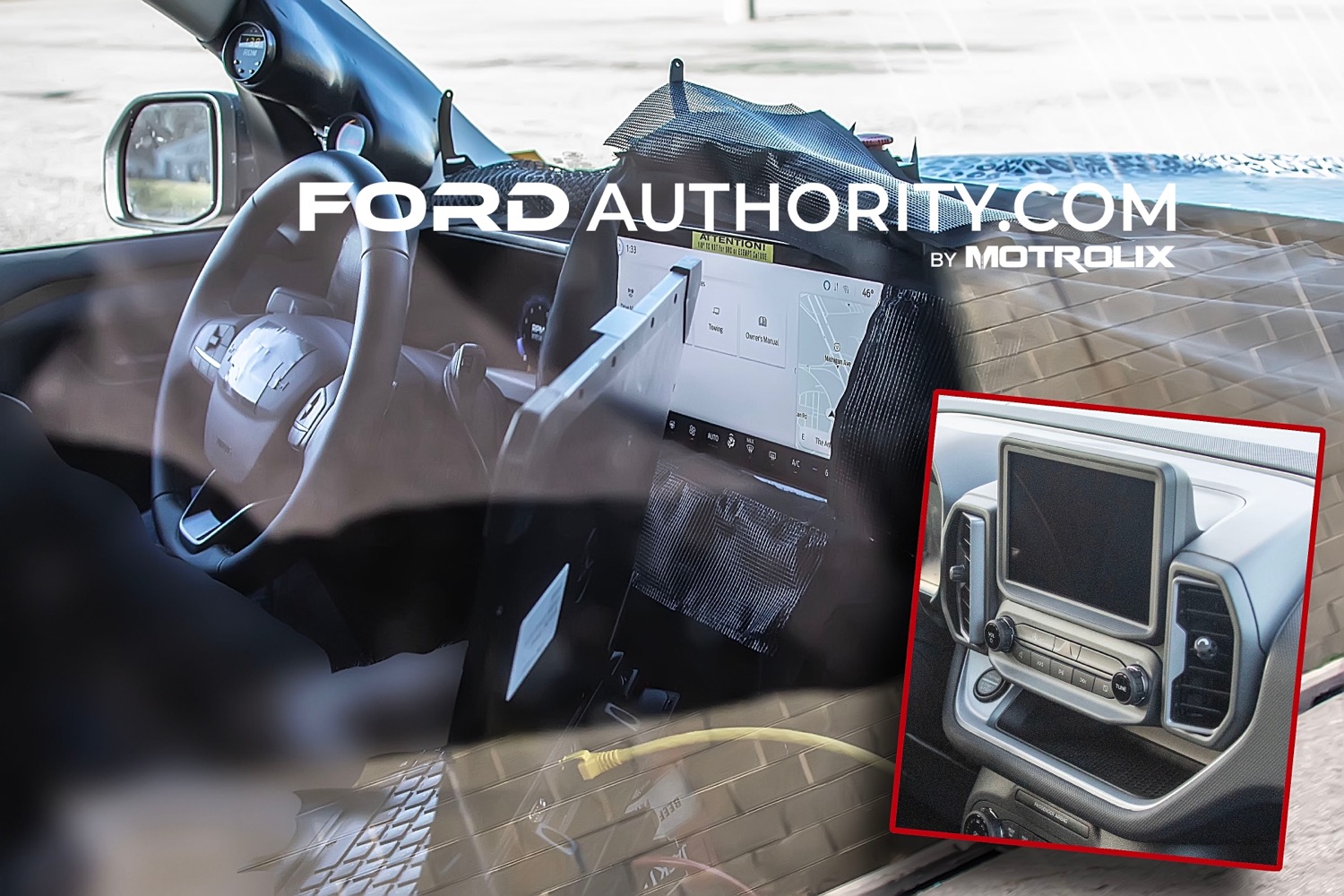 2025 Ford Bronco Sport Interior Spotted For First Time