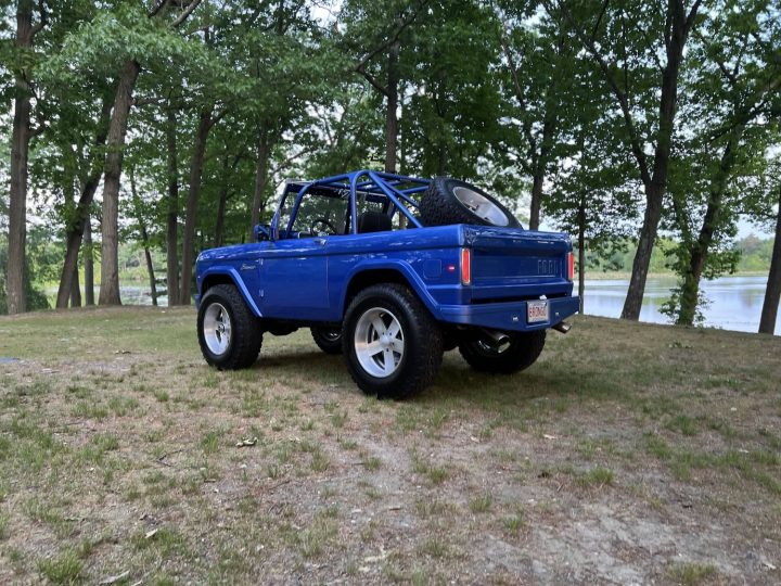 Extensively Customized 1977 Ford Bronco - Exterior 002 - Rear Three Quarters