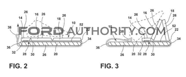 Ford Patent Multifunction Floor Mats