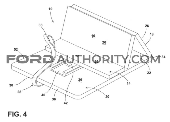 Ford Patent Multifunction Floor Mats