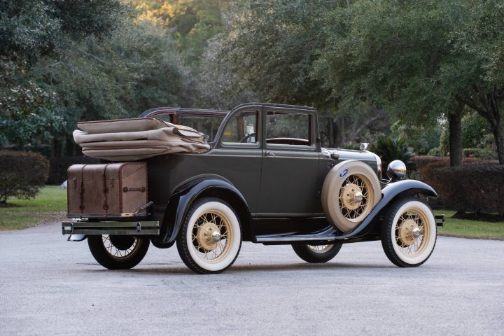 George Foreman's Ford Model A Cabriolet A400 - Exterior 002 - Rear Three Quarters