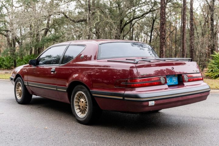 1987 Mercury Cougar 20th Anniversary Edition - Exterior 002 - Rear Three Quarters