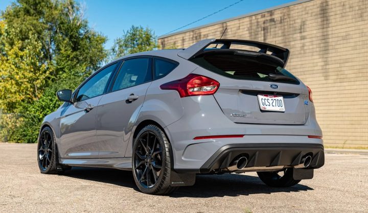 2016 Ford Focus RS With 1,100 Miles - Exterior 002 - Rear Three Quarters