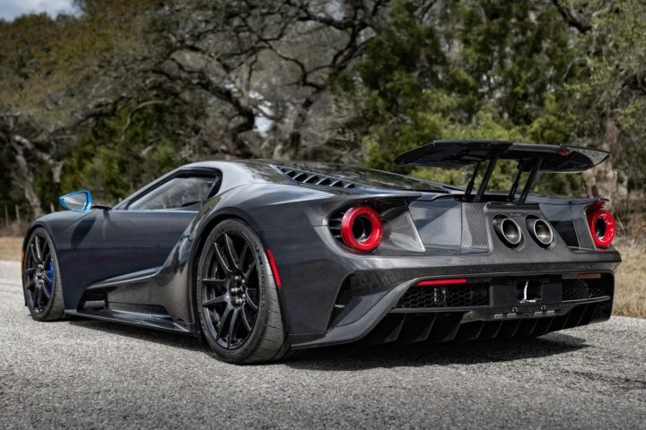 2020 Ford GT Liquid Carbon Edition With 84 Miles - Exterior 002 - Rear Three Quarters