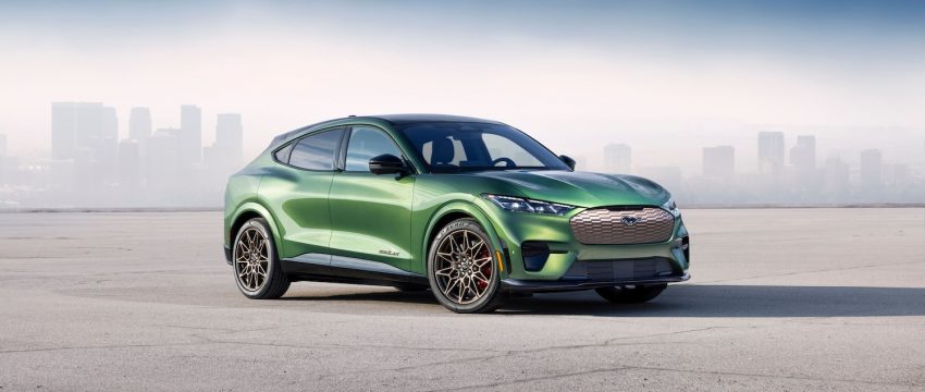 2024 Ford Mustang Mach-E GT Bronze Appearance Package - Exterior 001 - Front Three Quarters