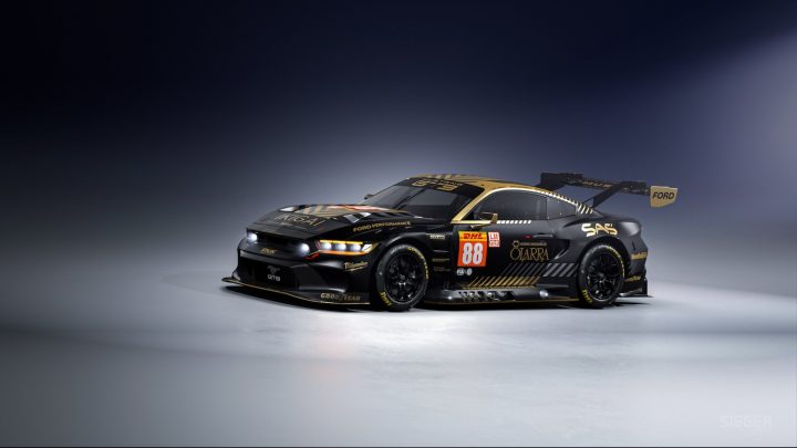 Ford Mustang GT3 New Liveries 2024 - Exterior 001 - Front Three Quarters