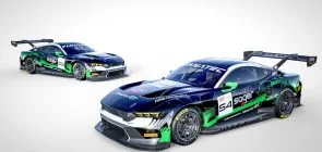 Ford Mustang GT3 New Liveries 2024 - Exterior 002 - Front And Rear Three Quarters