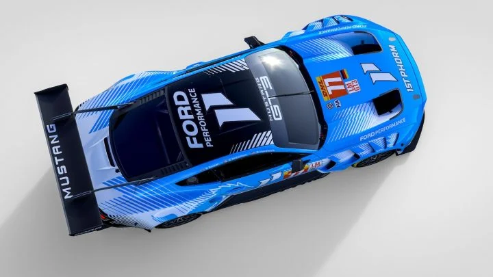 Ford Mustang GT3 New Liveries 2024 - Exterior 003 - Top Down