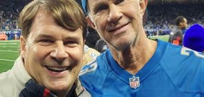 Jim Farley Chad Smith Detroit Lions vs Los Angeles Rams Playoff Game 001