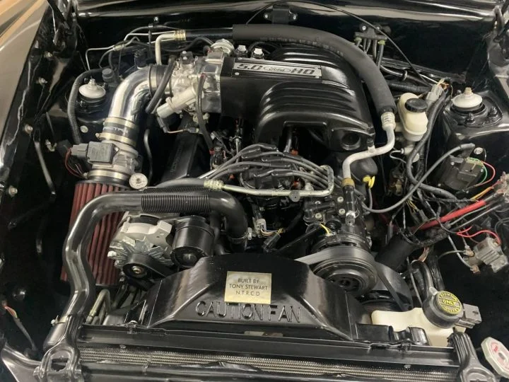 1952 Henry J Corsair-Bodied 1987 Ford Mustang - Engine Bay 001