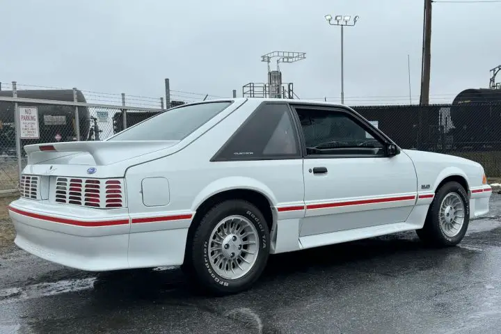 1987 Ford Mustang GT With 19K Miles - Exterior 002 - Rear Three Quarters