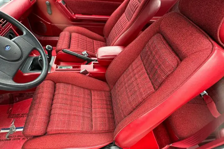 1987 Ford Mustang GT With 19K Miles - Interior 001