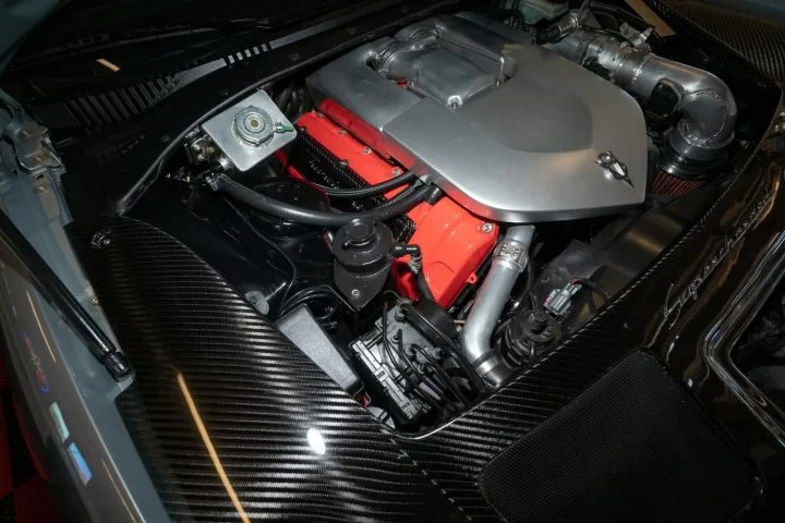 2002 Ford Supercharged Thunderbird Concept - Engine Bay 001