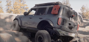 2021 Ford Bronco Badlands Off-Road Frame Damage - Exterior 001 - Rear Three Quarters