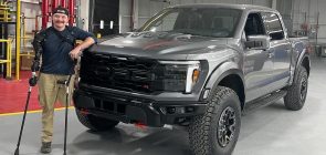 2024 Ford F-150 Raptor R Gifted To Veteran - Exterior 001 - Front Three Quarters