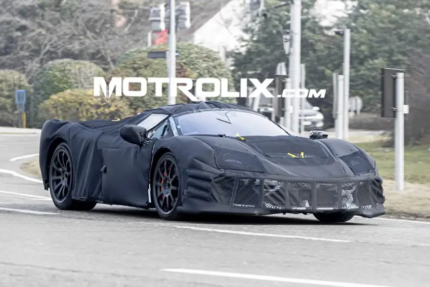 Ferrari F250 Hypercar Prototype Spotted Testing: Photos