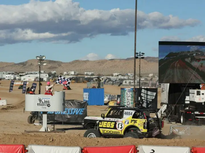 Ford Bronco 4600 2024 Ultra4 King Of The Hammers - Exterior 002 - Rear Three Quarters