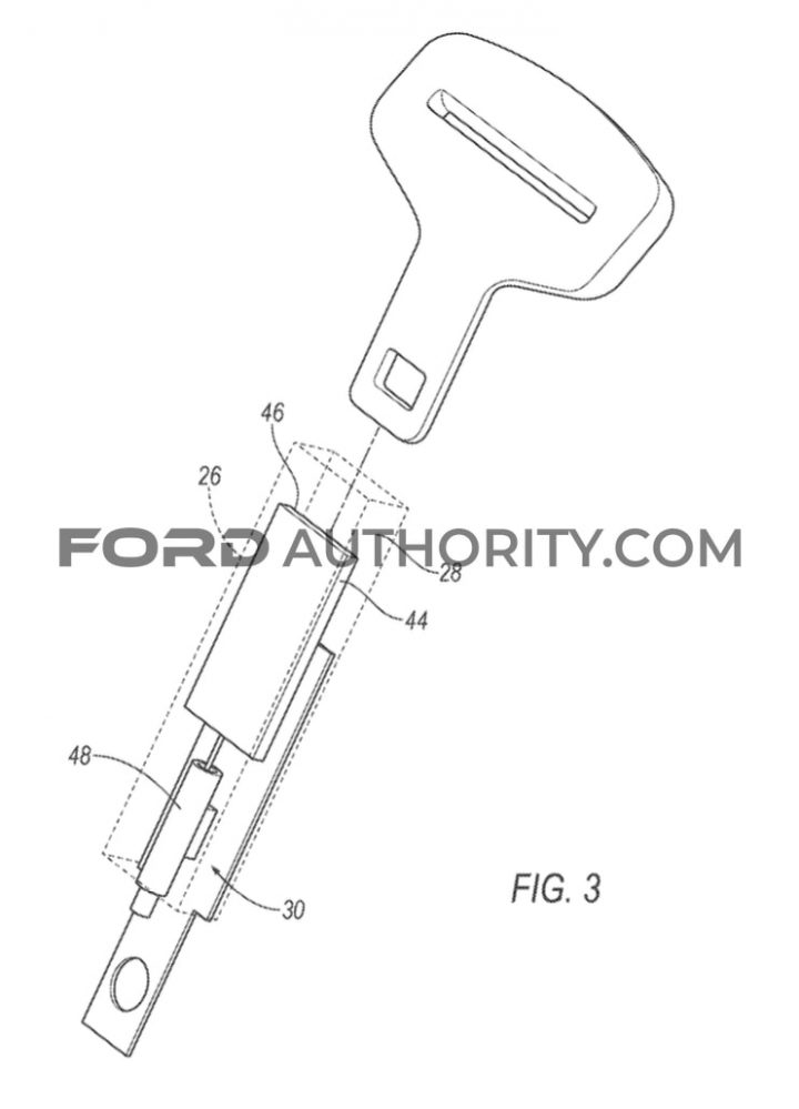 Ford Patent Seat Belt Alert System