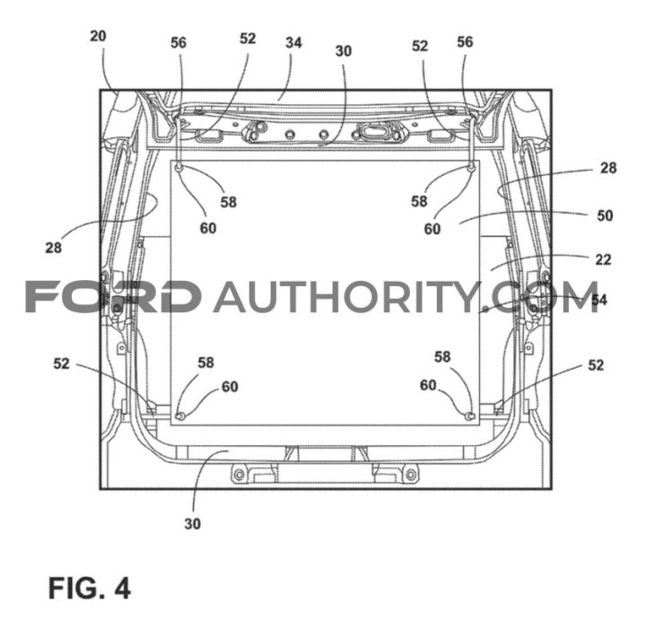 Ford Patent Video Projector System