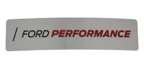 Ford Performance Logo Stainless Steel Badge