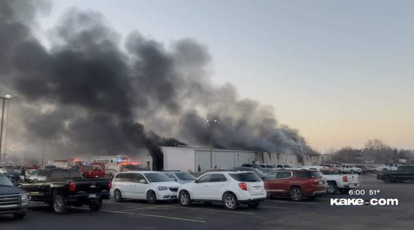 Lubbers Ford Dealership Fire