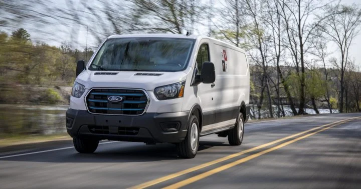 2024 Ford E-Transit - Exterior 001 - Front Three Quarters