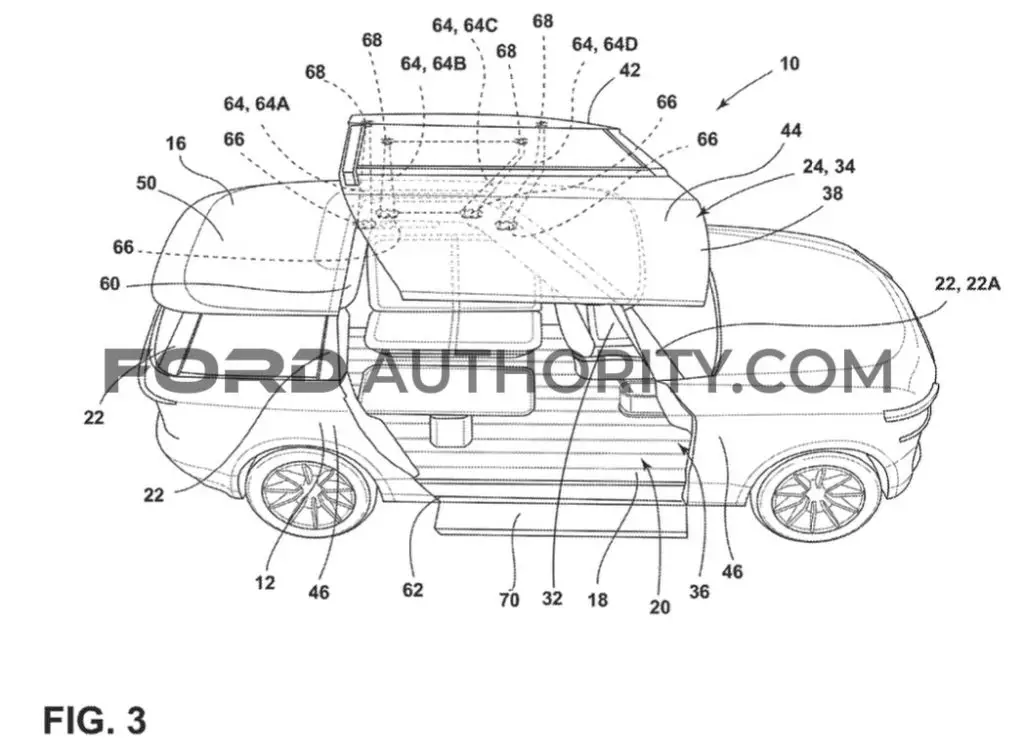 Ford Files Another Patent For Gullwing-Style Door