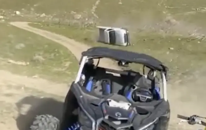 Ford Ranger Rolls Over But Keeps Going - Exterior 001 - Front Three Quarters