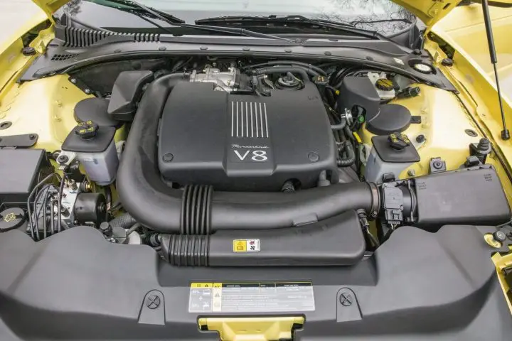 2002 Ford Thunderbird With 54 Miles - Engine Bay 001
