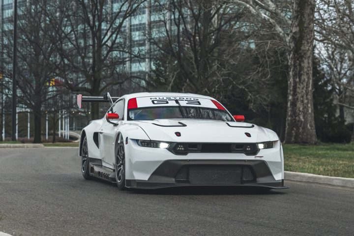 A press photo of the Ford Mustang GT3, which won the final race of the 2025 NLS season in the Pro-Am class. 