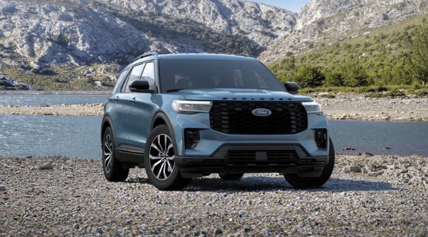 2025 Ford Explorer Adds New Vapor Blue Metallic Color