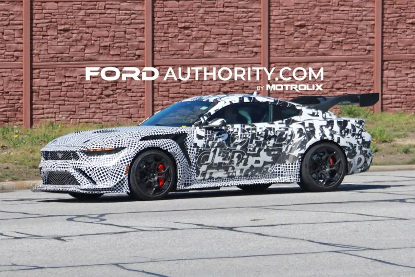 2025 Ford Mustang GTD Testing With New Camo: Exclusive