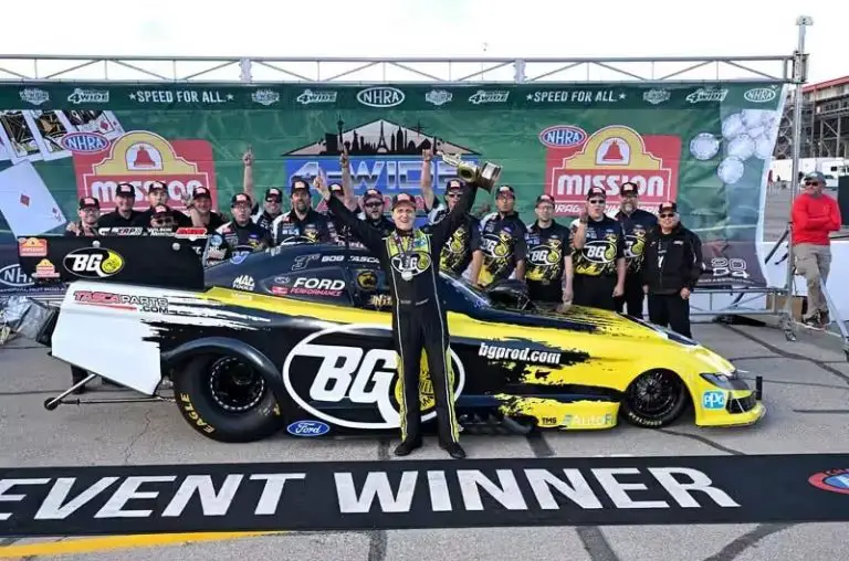 Bob Tasca III Wins With Ford Mustang Dark Horse At Las Vegas