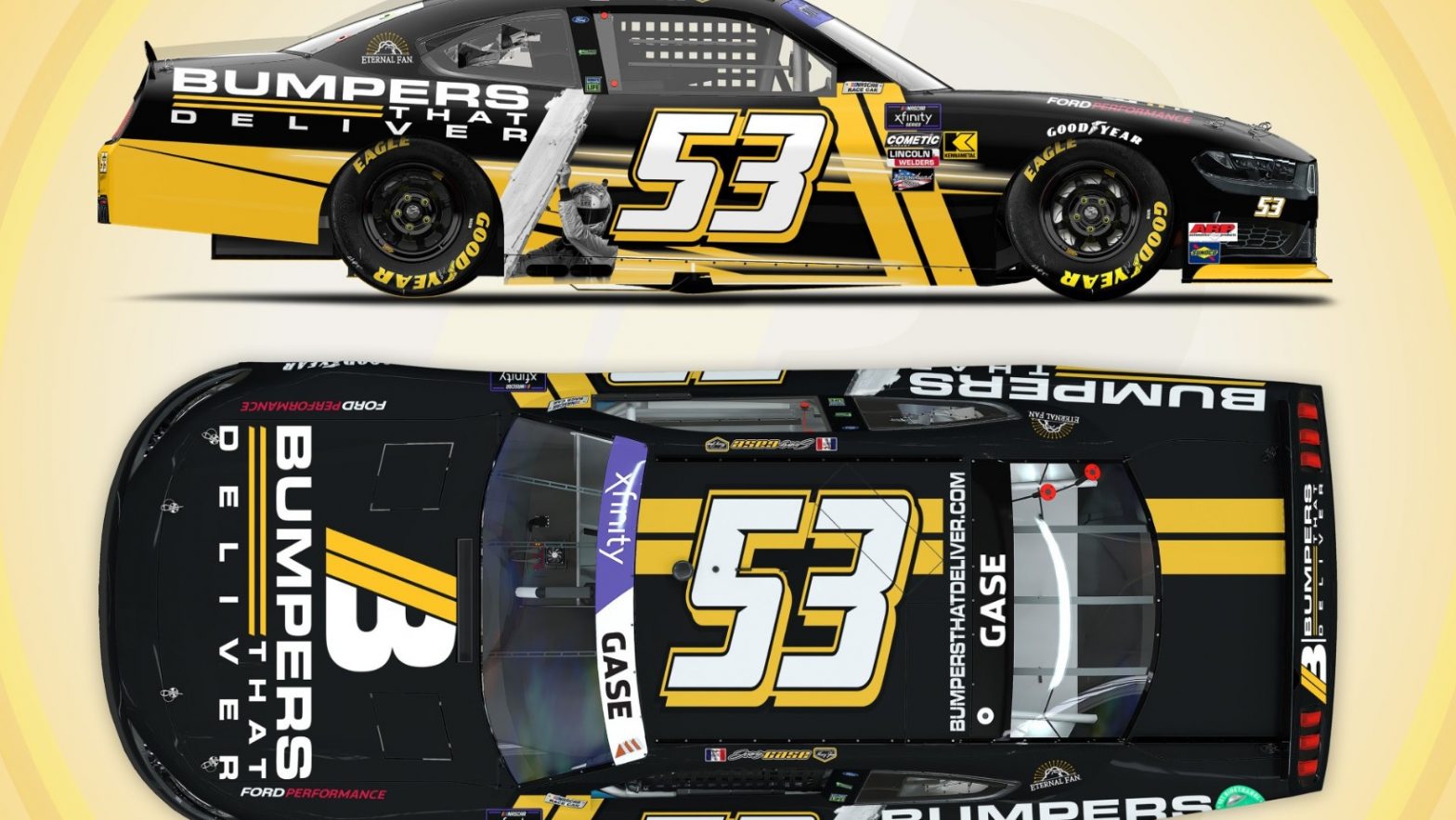 Joey Gase Throws Bumper, Gets Bumper Sponsor For NASCAR Ford