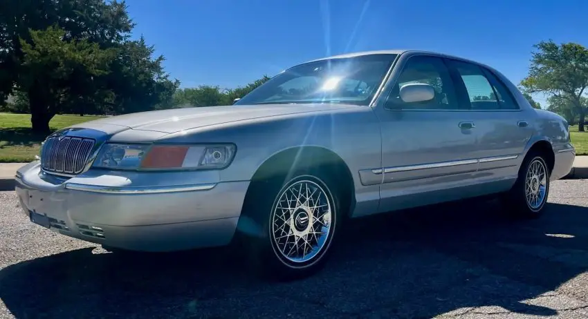 2001 Mercury Grand Marquis With 21K Miles Up For Auction