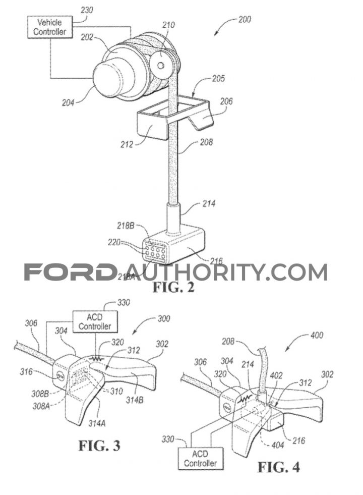 Ford Patent Hands-Free EV Charging