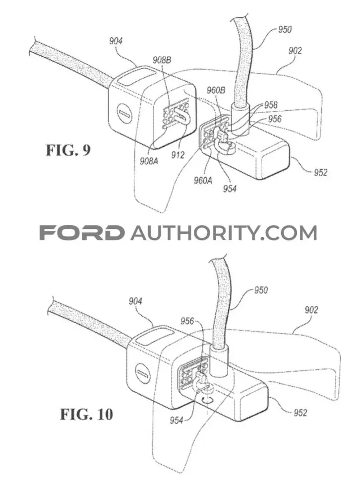 Ford Patent Hands-Free EV Charging