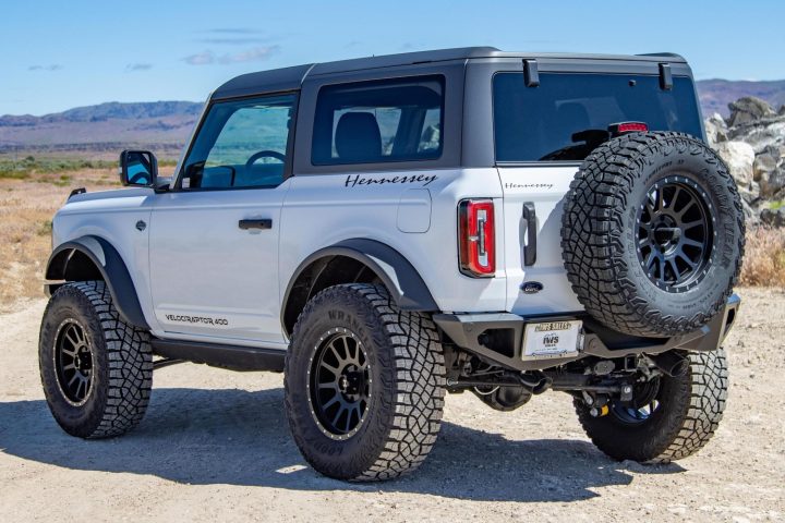 2022 Ford Bronco Hennessey VelociRaptor 400 - Exterior 002 - Rear Three Quarters