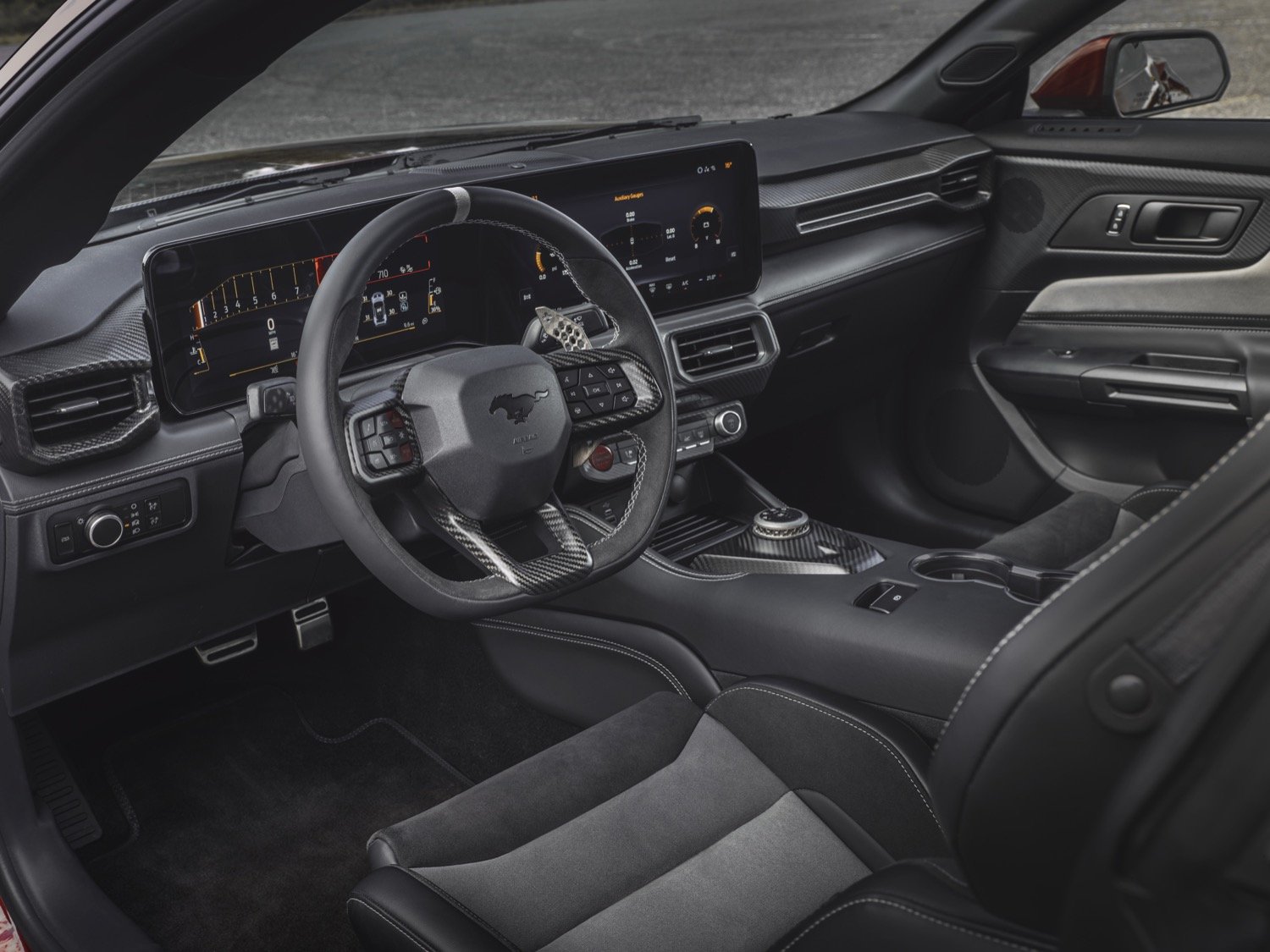 2025 Ford Mustang GTD Interior Shifts Focus To The Driver