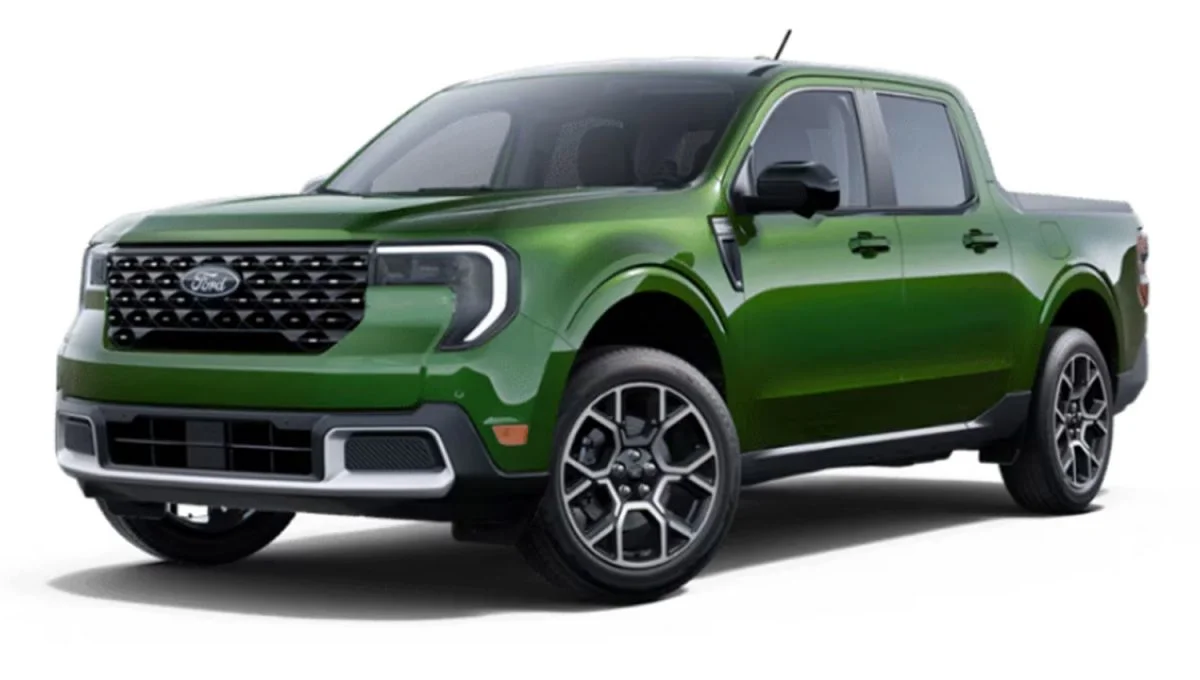 2025 Ford Maverick Adds New Eruption Green Color First Look