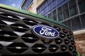 A photo showing the exterior of the 2025 Ford Maverick front grille.