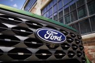 A photo showing the exterior of the 2025 Ford Maverick front grille.