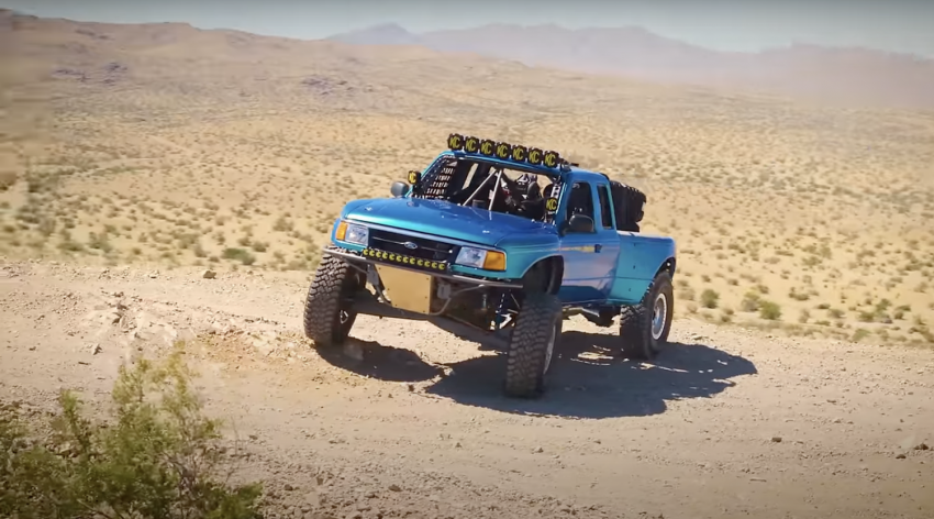 Donut Media Ford Ranger $100K Desert Racer - Exterior 001 - Front Three Quarters