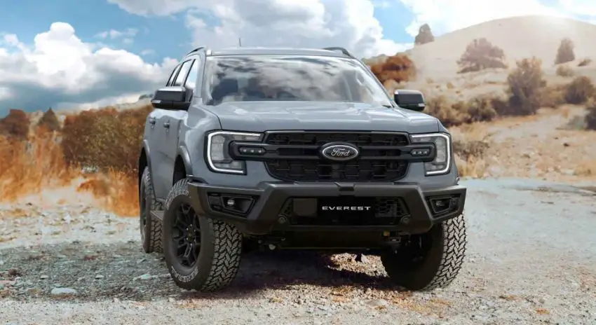 2025 Ford Everest Tremor - Exterior 001 - Front Three Quarters